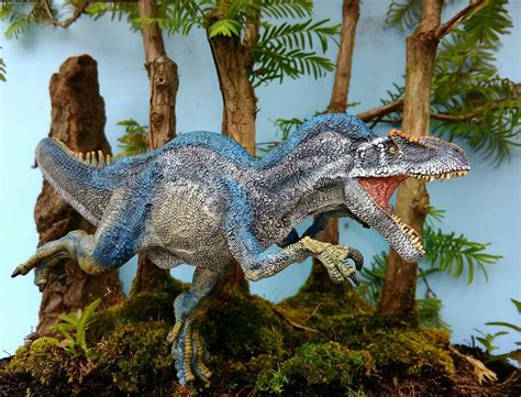 A Dinosaur Diorama By Paleo Paul Featuring A Modified Papo Allosaurus