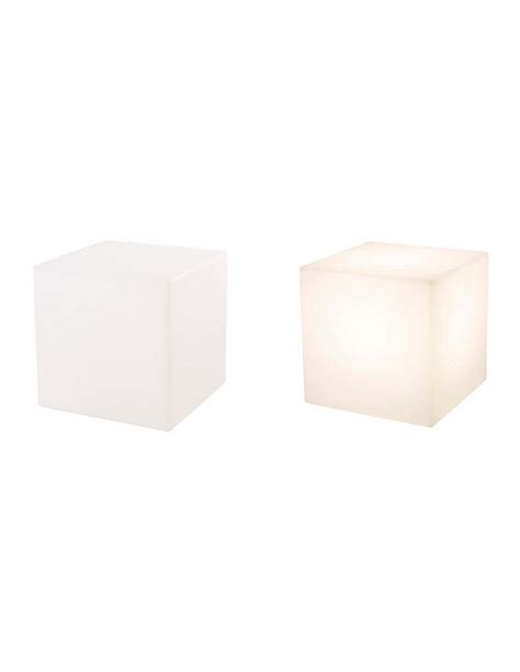 Cube Lumineux Blanc Ou Multicolore Seasons Design Chez Ksl Living