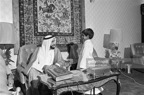 Sheikh Zayed Bin Sultan Al Nahyan Emir Of Abu Dhabi In His Palace In News Photo Getty Images