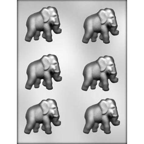 Elephant Chocolate Candy Mold Jungle Zoo Safari Soap Etsy