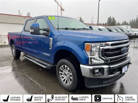 Pre Owned 2022 Ford F 350 Lariat 4 Door Crew Cab Truck In Kirkland P10514 Ford Of Kirkland