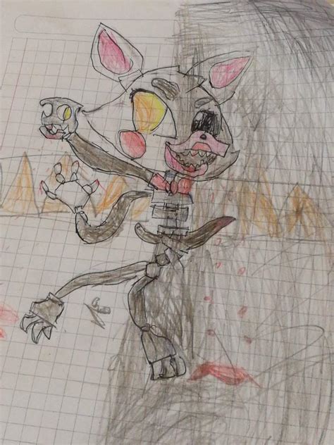 Dibujo Mangle Fnaf Amino Espa Ol Amino