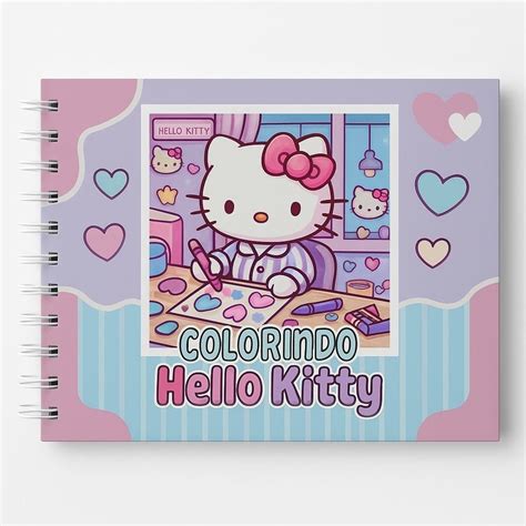 Bob Good Da Hello Kitty - Livro de Colorir Bob Goods, Hello Kitty, Capivara, Stitch, Mundo Dino ...