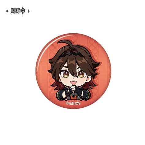 Gaming Emoticon Can Badge Mm Genshin Impact Kyou Hobby Shop