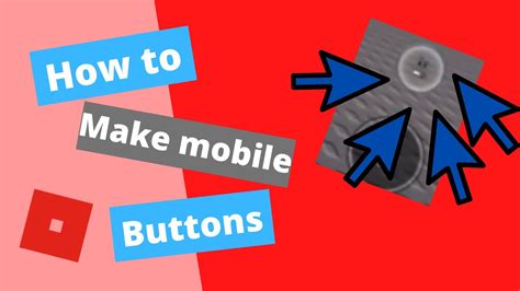 How To Make Mobile Buttons In Roblox Studio Naito11 Dev YouTube