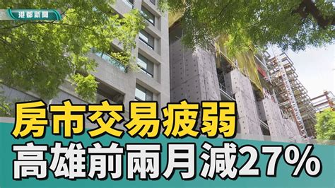 房市冷颼颼 房市交易疲弱 高雄前兩月移轉年減27％ Youtube