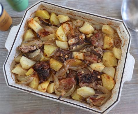 Entrecosto Com Batatas No Forno Food From Portugal