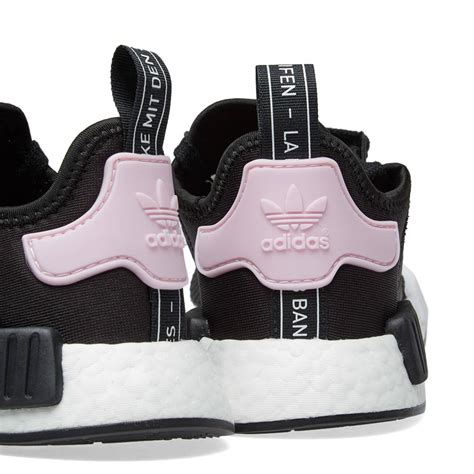 Adidas Nmd R1 W Core Black And Clear Pink End