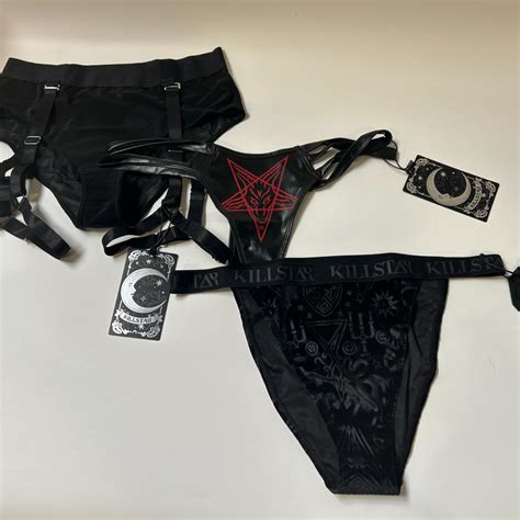 Mix Of Panties Size Xl Wicked B Tch Panty Depop