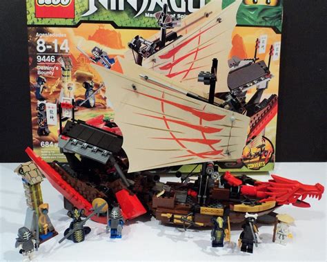 Lego Ninjago Destinys Bounty Set 9446 100 6 Minifigs Box