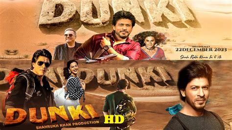 Dunki Trailer Shah Rukh Khan Taapsee Pannu Vicky Kausal