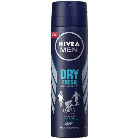 Nivea Men Dry Fresh Spray 150 Ml