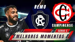 Remo 4 x 0 Campinense Melhores Momentos Brasileiro Série C 2022 by