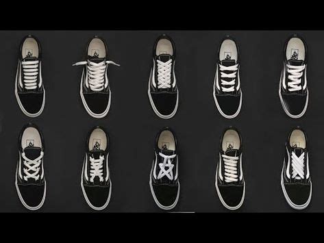 10 NEW WAYS HOW TO LACE YOUR VANS OLD SKOOL | SHOE LACING