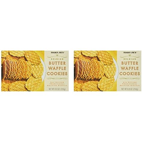 Trader Joe S Double Rich Crunchy Belgian Butter Waffle Cookies Enjoyable Snack 8 8 Oz Pack