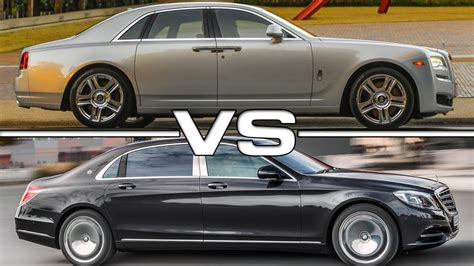 2015 Rolls Royce Ghost Series Ii Vs 2016 Mercedes Maybach S600 Youtube