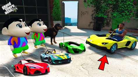 Gta Franklin Gifting New Super Rc Toy Cars To Shinchan