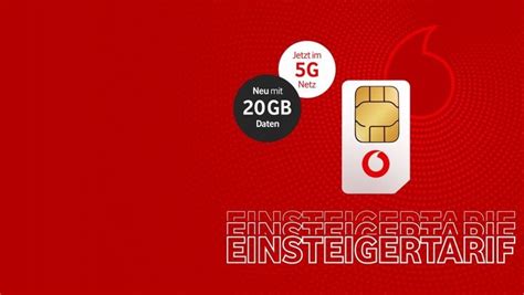 Mit 5G und doppeltem Datenvolumen Günstiger Business Tarif von Vodafone