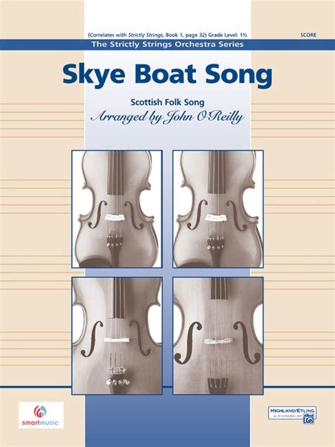 Skye Boat Song String Orchestra Conductor Score Parts Sheet Music