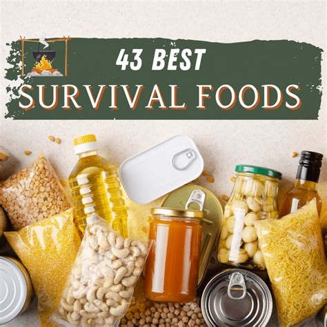 Top 43 Best Survival Foods To Store - The Ultimate Guide