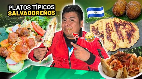 Comiendo Tipicos Salvadore Os En Los Planes De Renderos Una Delicia