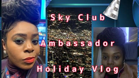 Holiday Vlog ATL Christmas Shenanigans Working On Holidays Sky