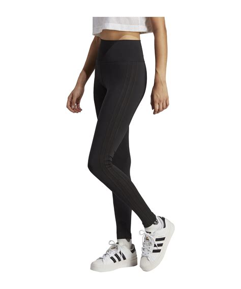 Adidas Originals Adicolor Classics Tonal 3 Stripes Leggings Black