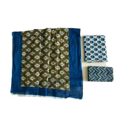 Buy Blocks Bagru Women Block Printed Cotton Jaipuri Hand Unstitched