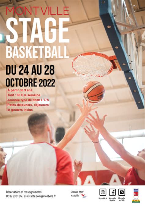 Inscrivez Vous Au Stage Basketball Ville De Montville