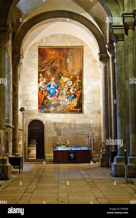 Intérieur de la Cathédrale de Lisbonne sé de Lisboa Lisbonne