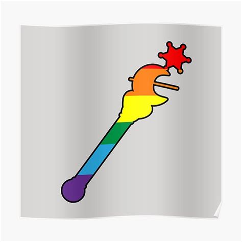 Sailor Neptune S Lip Rod Queer Gay Pride Poster For Sale By Ziafrazier Redbubble