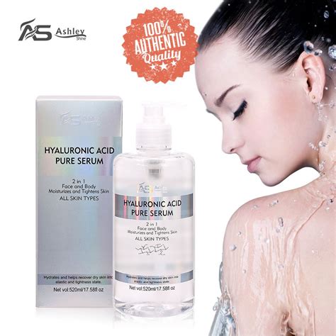 Ashley Shine Acid Hyaluronic Pure Serum 2 In 1 Face And Body