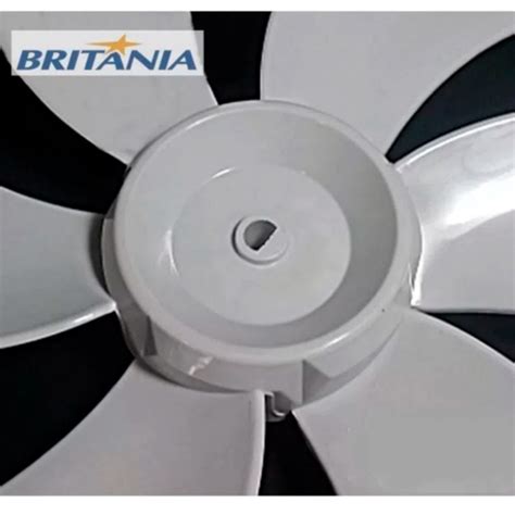 Hélice Ventilador Britânia B30 Turbo 30cm 6 Pás Cinza em Promoção