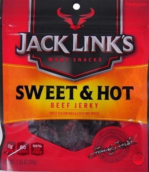 Jack Links Sweet And Hot Beef Jerky 2 Bag Pack Shop Jadas