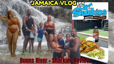 Dunns River Sharkies Seafood Restaurant Review Jamaica Vlog 1 Youtube