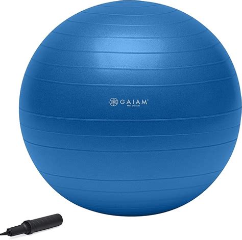 Gaiam Ganzk Rper Balance Ball Set Inkl Cm Anti Burst