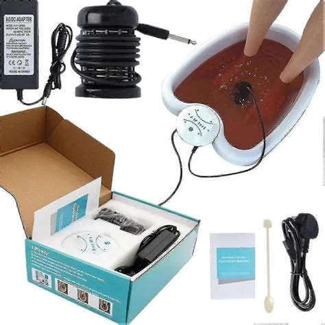 Ionic Foot Spa At Home And Cleanse Ionic Foot Bath Machine Detoxify