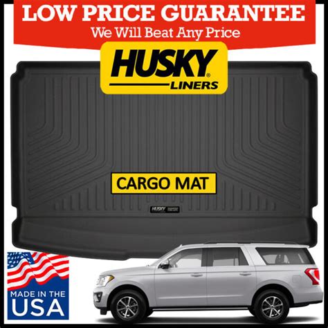 Husky Liners Weatherbeater 2018 2020 Ford Expedition Max Cargo Floor Mat Black Ebay