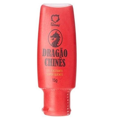 Gel Excitante Unissex Dragão Chinês 15g Sexy Fantasy Excitante Super Quente Hot Loja Amor