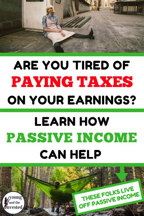 How To Generate Passive Income And Pay Little To No Tax Forever Passive Income Income Money Advice