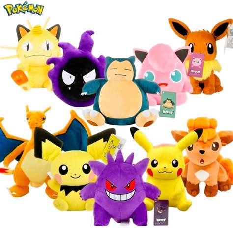 Maskotka Pokemon Pikachu Eevee Gengar Jolteon Mev Mega Pluszak