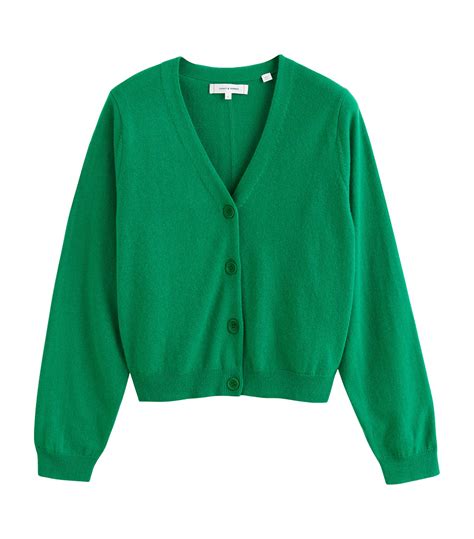 Womens Chinti Parker Green Wool Cashmere Cardigan Harrods