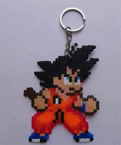 Goku Keychain Hama Beads Mini By Berserk03 On Deviantart