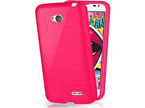 MOEX Brushed Case Backcover LG L65 Magenta Pink MediaMarkt