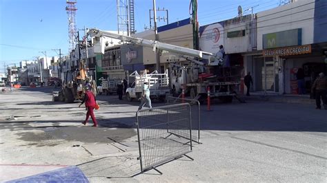 Autoridades Analizan Cierre De Calle Hidalgo En Monclova