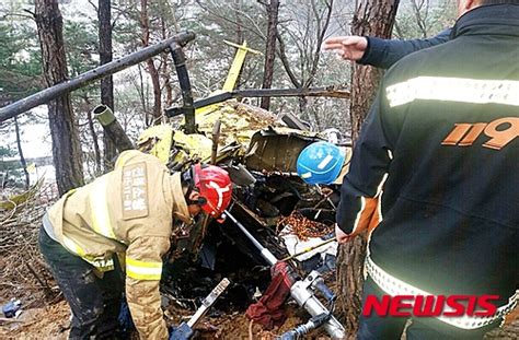 종합 김제 금산사 헬기 추락1명 사망 공감언론 뉴시스