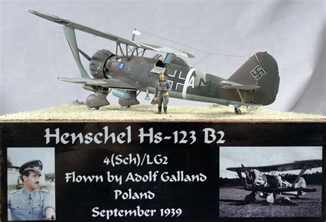 Gaspatch 148 Scale Henschel Hs 123 B 2 By David A Kimbrell