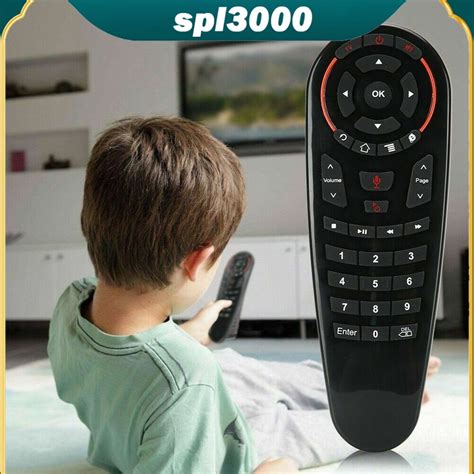 1/2 ใหม่ รีโมตคอนโทรล G30S ไร้สาย USB สมาร์ท เสียง รีโมตคอนโทรล 33 คีย์ ...