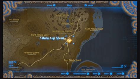 Akkala Shrines And Shrine Quests The Legend Of Zelda Breath Of The