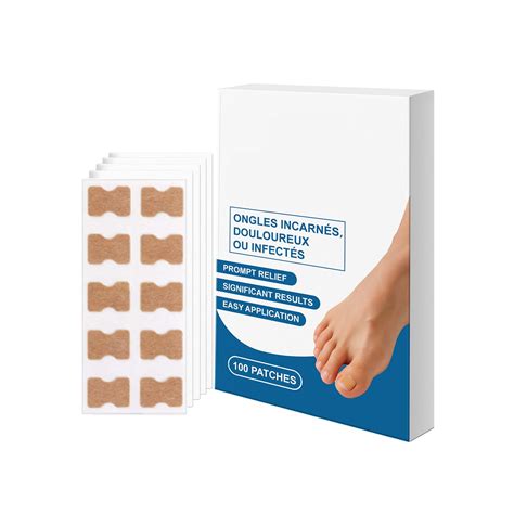 Safeydaddy 100Pcs Ingrown Toenail Treatment, Ingrown Toenail Corrector